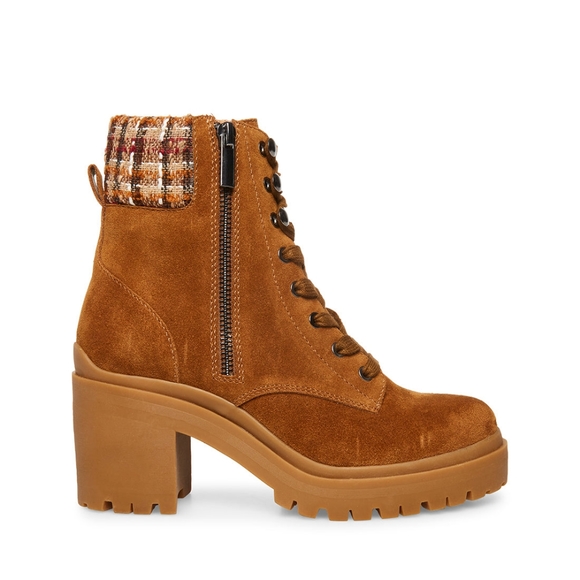 Steve Madden Jaydin-F Brown Suede Boot - Picture 1 of 8